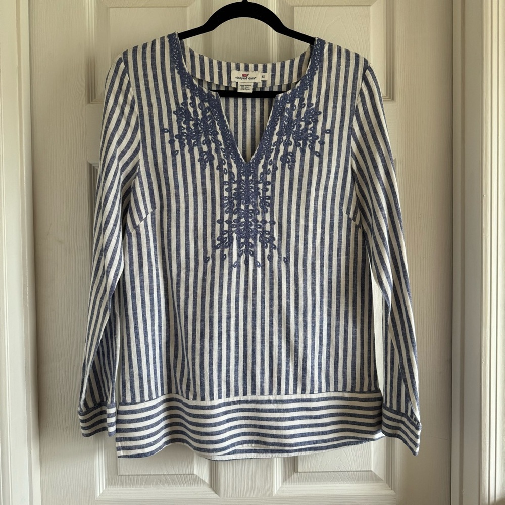 Vineyard Vines Women’s Linen Blouse